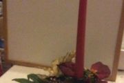 Christmas Candle Arrangement