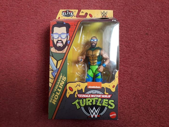 WWE Seth Rollins TMNT Action Figure