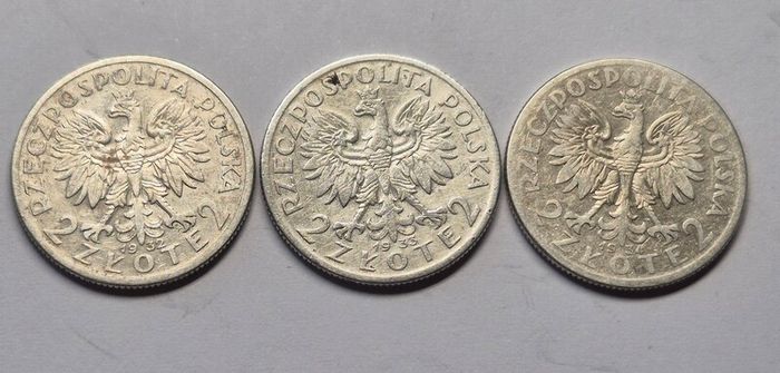 Poland 2nd Rp Coins 1923 -1939