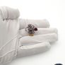 Vintage 925 Sterling Silver Multi-Gemstone Ring Image 8