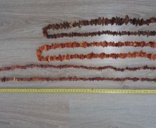 Baltic sea ambers necklaces