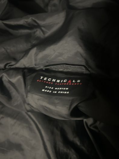 Technicals black winter jacket