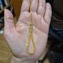 Delicate golden imitation chain Image 3