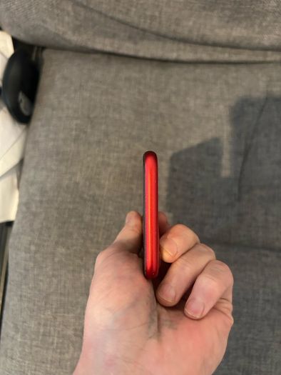 iPhone 11 red 128gb unlocked, 100% battery