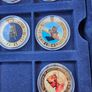 Ancient Egypt Gold Plated Coin Collection 21 Coins with Certificates in Original Holder Image 6