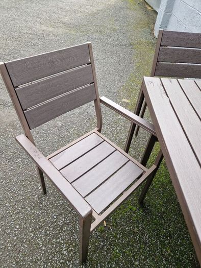 garden table & 6