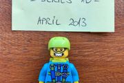Lego minifigure Skydiver - Series 10 (2013)