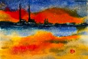 poolbeg watercolour
