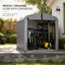 XL Multifunctional Storage Tent Outdoor Garage Bicycle Shed Image 2