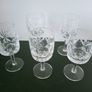 Collection of mismatched crystal glasses and  tumblers Image 3