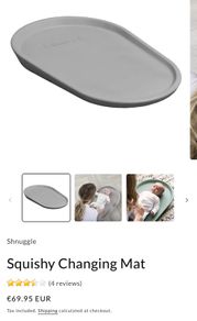 Shnuggle squishy changing mat
