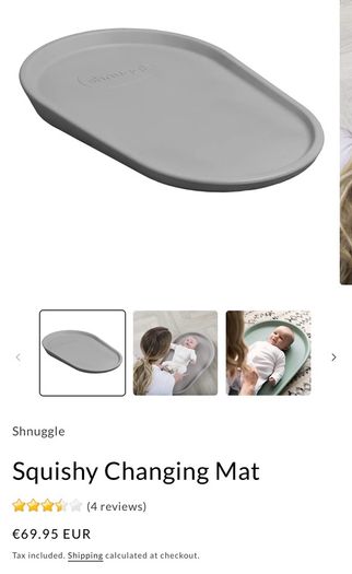 Shnuggle squishy changing mat