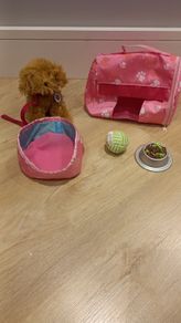 treasured dolls puppy set