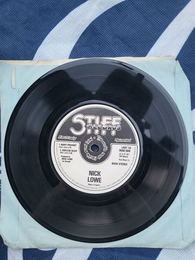 Nick Lowe Born A Woman 7 inch