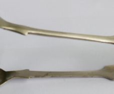 Antique Silver Plated Sugar Tongs