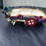 Vintage Donkey pulling Cart Image 3