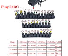 96W Universal AC Laptop Power Adapter 12V 15V 16V 18V 19V 4.5A 20V 24V Charger For Dell For Toshiba ForAsus For Acer For Lenovo