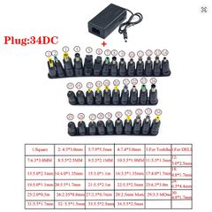 96W Universal AC Laptop Power Adapter 12V 15V 16V 18V 19V 4.5A 20V 24V Charger For Dell For Toshiba ForAsus For Acer For Lenovo