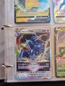 Origin Forme Dialga VStar Sword and Shield Black Star Promo swsh256
