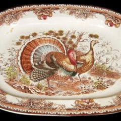 Large Vintage Fred Roberts Co Platter