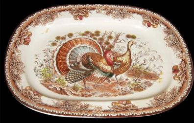 Large Vintage Fred Roberts Co Platter