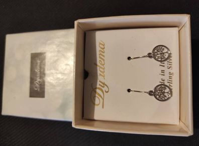 Dyadema Tree of Life sterling silver earrings earrings