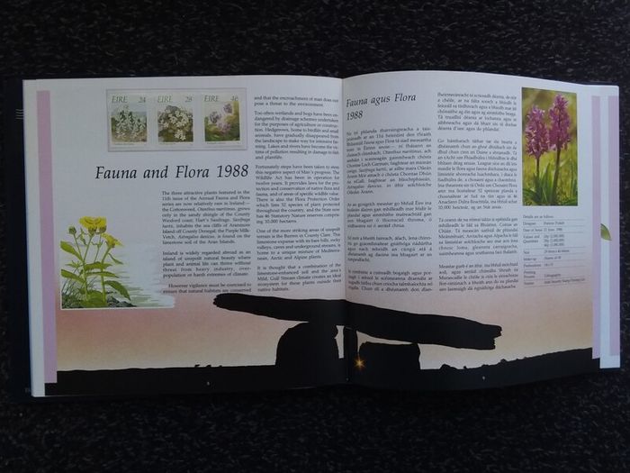 Ireland Mint Stamps : The Irish Stamp Yearbook 1988-89