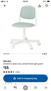 ikea children desk chair