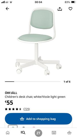 ikea children desk chair