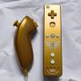 Official Nintendo Wii Zelda Controller & Club Nintendo Golden Nunchuk. Image 2