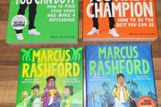 4 x Marcus Rashford Books 7E for all 4