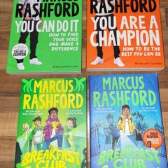 4 x Marcus Rashford Books 7E for all 4