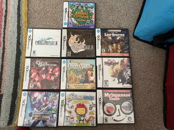 Nintendo DS Games Pokemon Zelda Dragon Quest