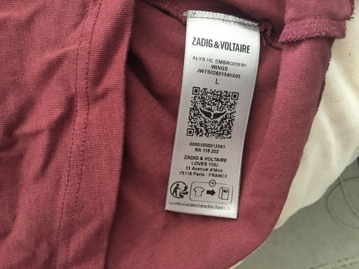 Zadig voltaire tshirt