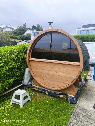 Cube sauna,/Barrel sauna