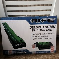 Rife delux edition Putting mat unopened