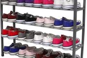 5 Tier Shoe Rack Organiser, Heavy duty storage unit, Quick Assembly No Tools Required, Holds upto 15-20 pairs (FREE POSTAGE)