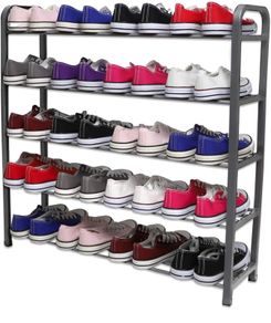 5 Tier Shoe Rack Organiser, Heavy duty storage unit, Quick Assembly No Tools Required, Holds upto 15-20 pairs (FREE POSTAGE)