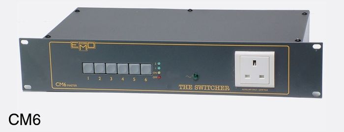 EMO CM6 & CR6 Sequential Mains Switcher