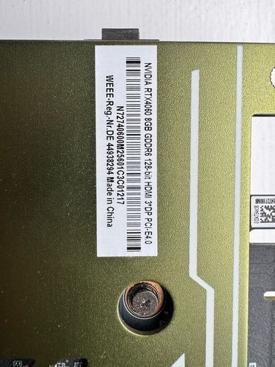 GeForce RTX 4060 8GB Twin X2 Graphics Card (Inno3d)