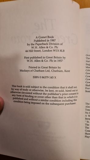 Sean O Casey Selected Writings. The Green Crown 1987. Paperback In Good Condition. .