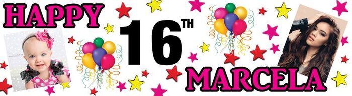 Personalised Birthday Party Banner with Photo