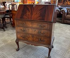 Fabulous mahogany writing bureau