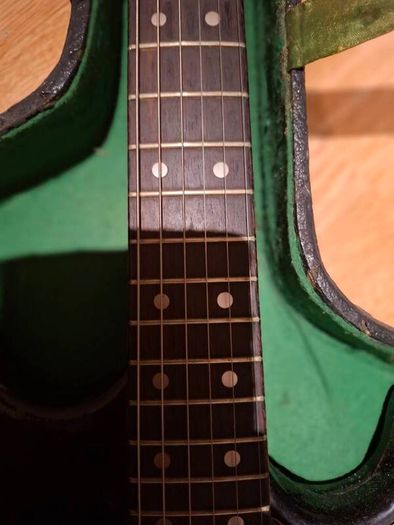 Old 1960's Hofner Selmer Strat with original case