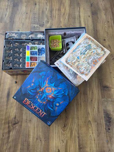 Descent: Legends of the Dark (Act I) Board Game, Played Once, Excellent Condition
