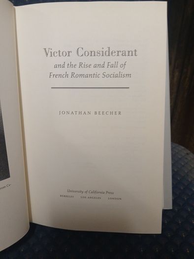 Victor Considerant, French Socialism