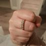 5 stone 1.5ct 18ct white gold diamond ring Image 2