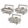3 Piece Chafing Dish Set Stainless Steel Image 2