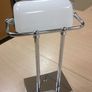 White Bankers Table Lamp Image 6