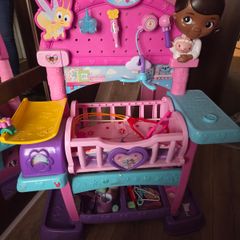 Doc mc stuffin dr play set and doll